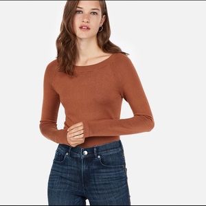 EXPRESS• Fitted Crewneck Sweater